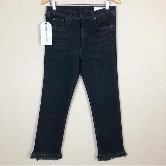 rag & bone • hana high waist crop flare jeans - Picture 3 of 8